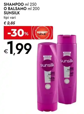 Shampoo o balsamo sunsilk