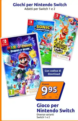Action Mario + Rabbids Sparks of Hope offerta