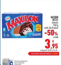 Conad Maxibon classic NESTLE offerta