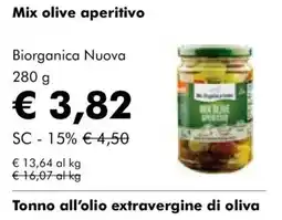 NaturaSì Mix olive aperitivo Biorganica Nuova offerta