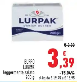 Conad BURRO LURPAK offerta