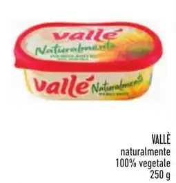 Conad VALLE naturalmente 100% vegetale offerta