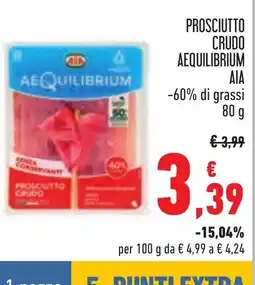 Conad Prosciutto Crudo Aequilibrium AIA offerta