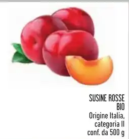 Conad SUSINE ROSSE BIO offerta