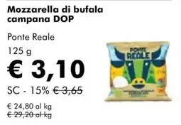 NaturaSì Mozzarella di bufala campana DOP Ponte Reale offerta
