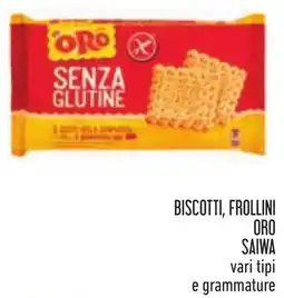Conad BISCOTTI, FROLLINI ORO SAIWA offerta