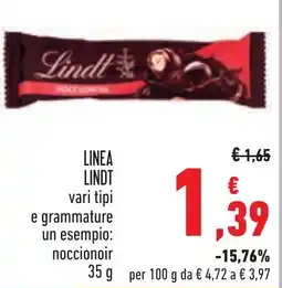 Conad LINEA LINDT offerta