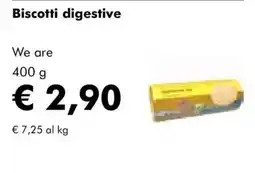 NaturaSì Biscotti digestive offerta