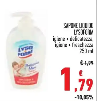 Conad SAPONE LIQUIDO LYSOFORM offerta