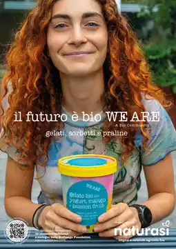 NaturaSì gelato bio allo yogurt, mango e passion fruit WE ARE offerta