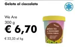 NaturaSì Gelato al cioccolato We Are offerta