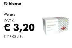 NaturaSì Tè bianco offerta