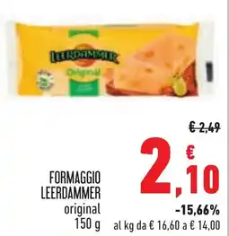 Conad FORMAGGIO LEERDAMMER original offerta