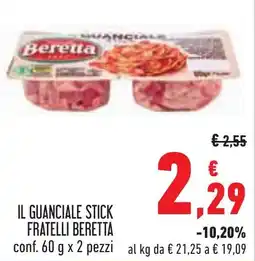 Conad IL GUANCIALE STICK FRATELLI BERETTA offerta