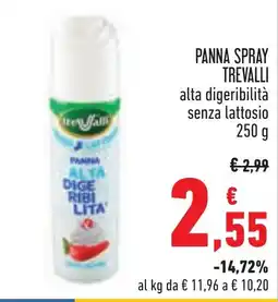 Conad Panna Spray Trevalli offerta