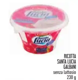 Conad Ricotta Santa Lucia senza lattosio offerta