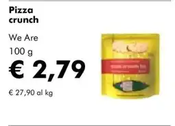 NaturaSì Pizza crunch We Are offerta