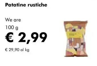 NaturaSì Patatine rustiche offerta