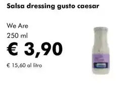 NaturaSì Salsa dressing gusto caesar offerta