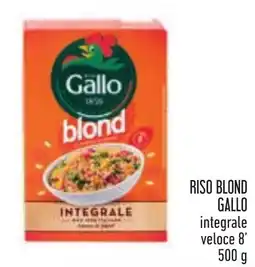 Conad Riso Blond Gallo offerta