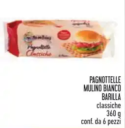 Conad Pagnottelle Mulino Bianco Barilla Classiche offerta