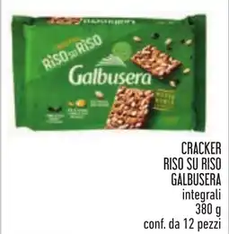 Conad CRACKER RISO SU RISO GALBUSERA offerta