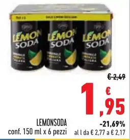 Conad LEMONSODA offerta