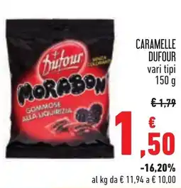 Conad Caramelle Dufour Morason offerta