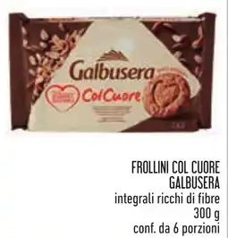 Conad FROLLINI COL CUORE GALBUSERA offerta