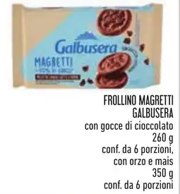 Conad Frollino Magretti Galbusera offerta