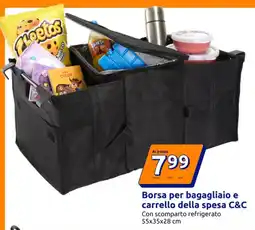Action Borsa per bagagliaio e carrello della spesa C&C offerta