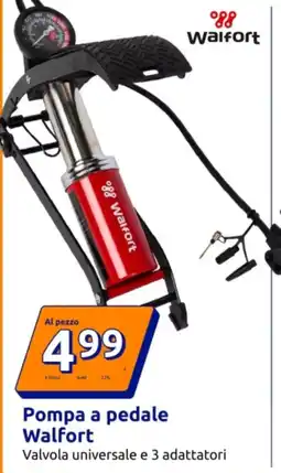 Action Pompa a pedale Walfort offerta