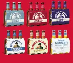 Conad Birra Moretti offerta