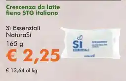 NaturaSì Crescenza da latte STG italiano offerta