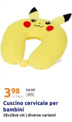 Action Cuscino cervicale per bambini offerta