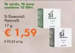 NaturaSì Sì Essenziali NaturaSì offerta