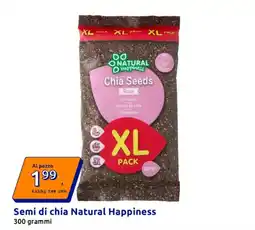 Action Semi di chia Natural Happiness offerta