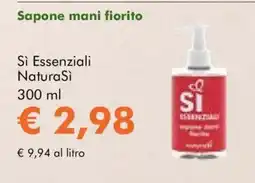 NaturaSì Sapone mani fiorito Si Essenziali NaturaSi offerta