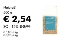 NaturaSì NaturaSi offerta