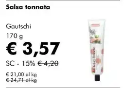NaturaSì Salsa tonnata Gautschi offerta