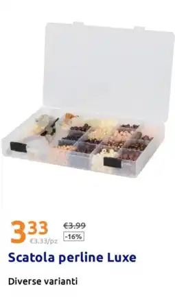 Action Scatola perline Luxe offerta