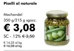 NaturaSì Piselli al naturale Machandel offerta
