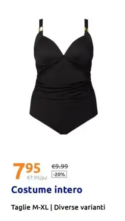 Action Costume intero offerta