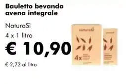 NaturaSì Bauletto bevanda avena integrale NaturaSi offerta
