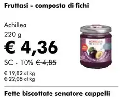 NaturaSì Fruttasi - composta di fichi Achillea offerta