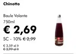 NaturaSì Chinotto Baule Volante offerta