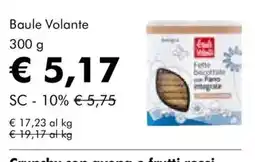 NaturaSì Baule Volante Fette biscottate con fiore integrale offerta