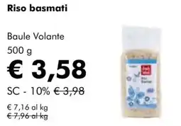 NaturaSì Riso basmati Baule Volante offerta