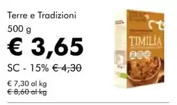 NaturaSì Timilia offerta