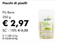 NaturaSì Fiocchi di piselli Più Bene offerta